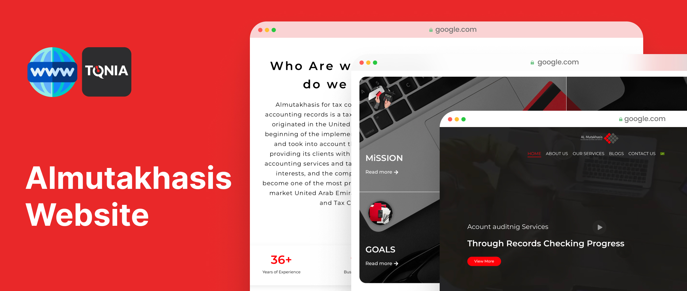 Almutakhasis Website